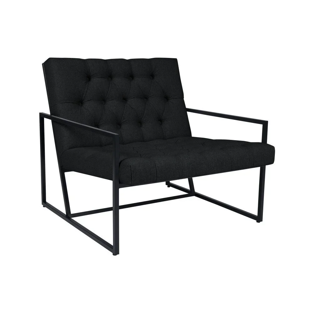 Černé křeslo Mazzini Sofas Aster v:1083058