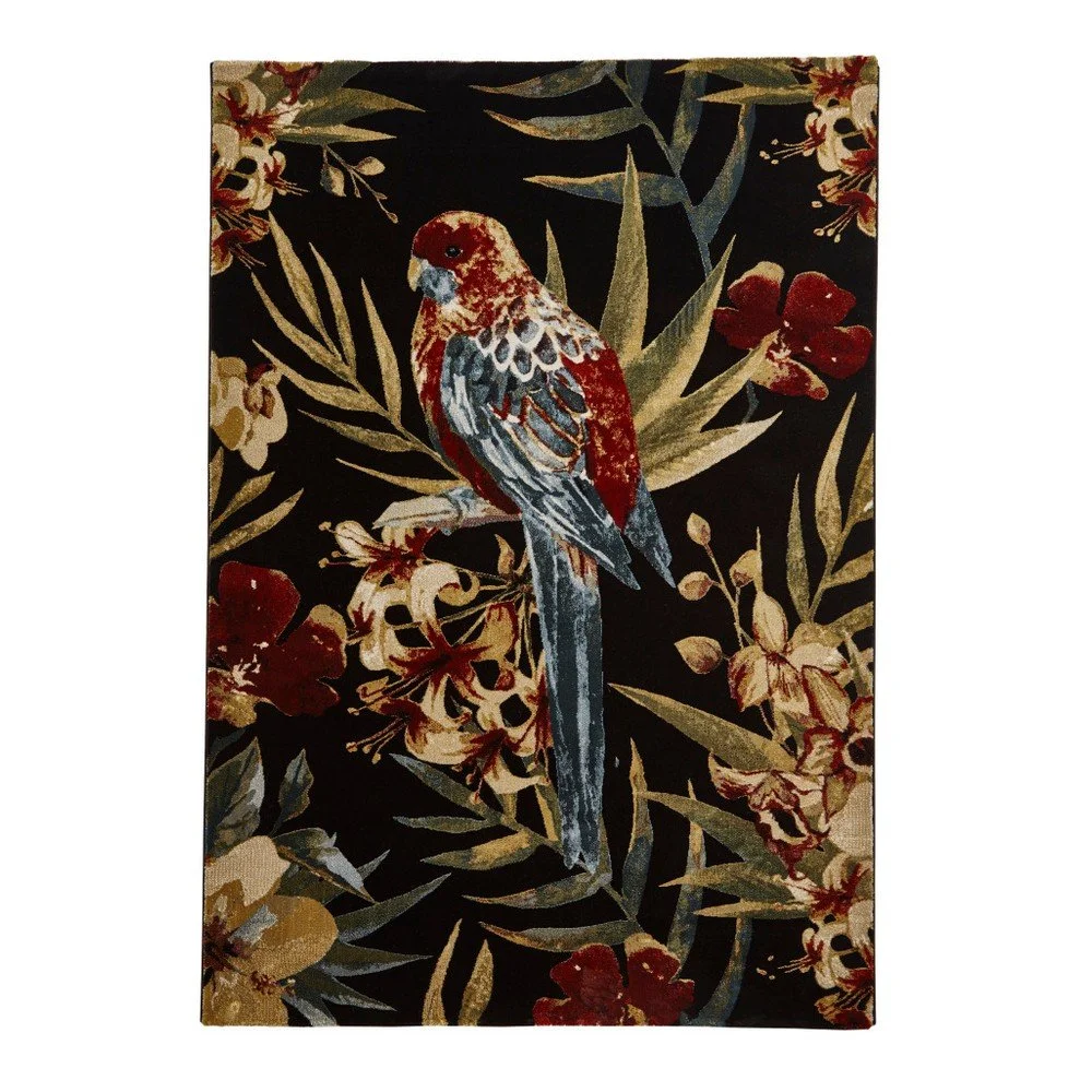Koberec Think Rugs Tropics Parejo Black & Multi, 160 x 230 cm v:1172626