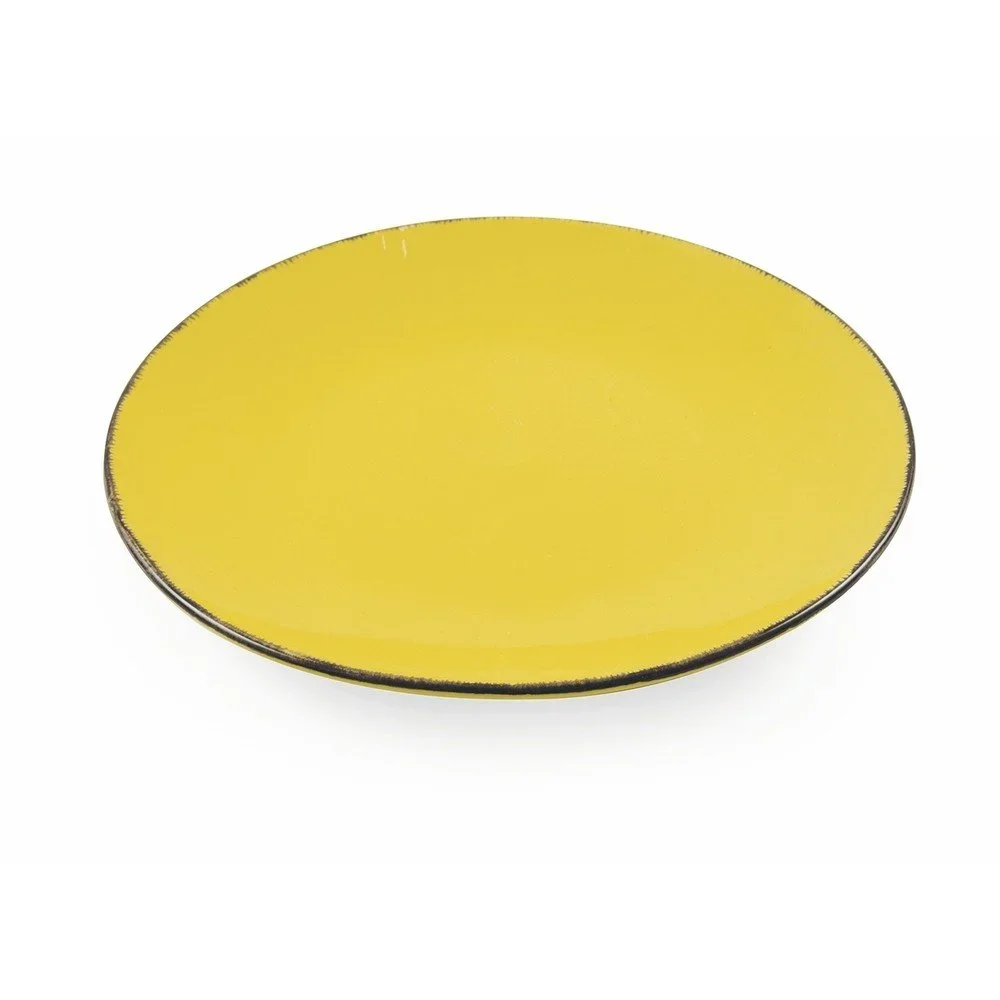 Sada 6 žlutých kameninových talířů Villa d´Este Baita, ø 18,5 cm v:1243300