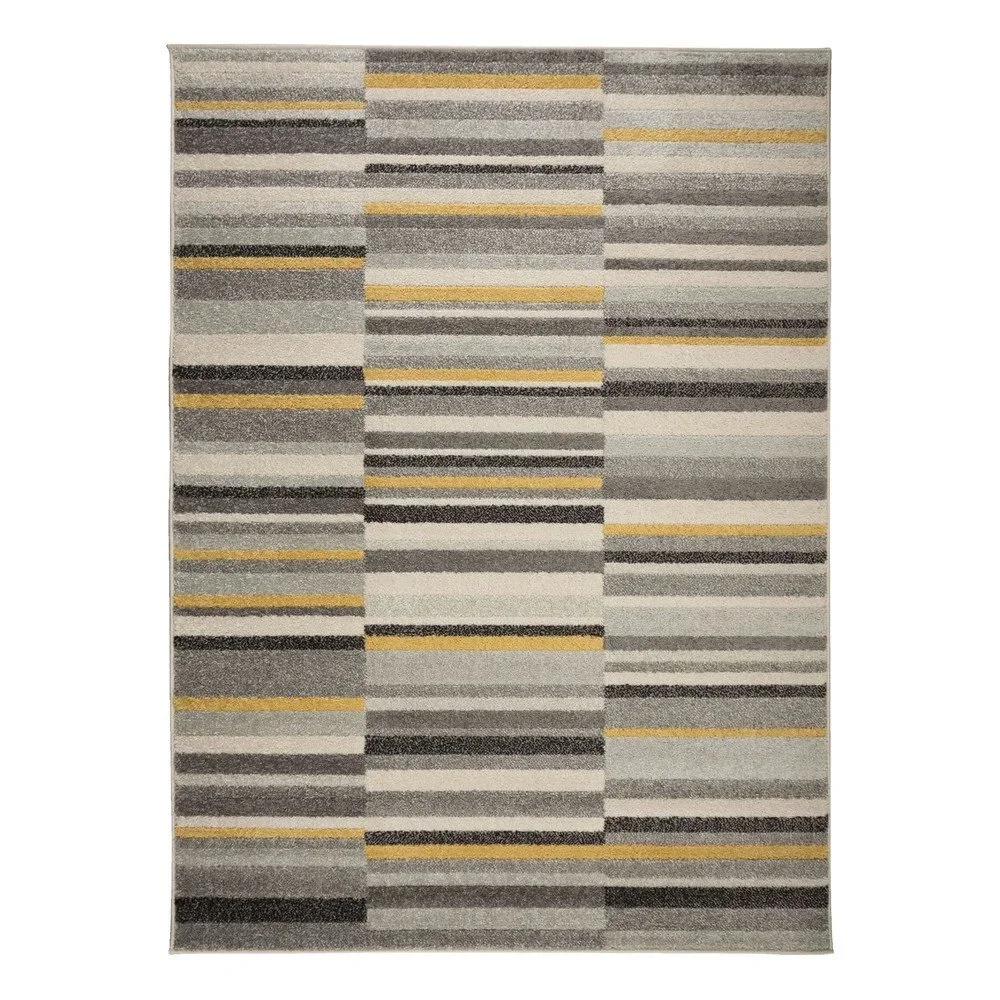 Šedo-žlutý koberec Flair Rugs Urban Lines, 100 x 150 cm v:1366341