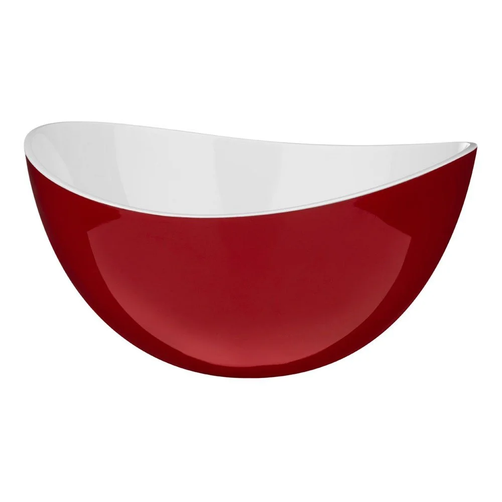 Červená plastová miska Premier Housewares v:968590