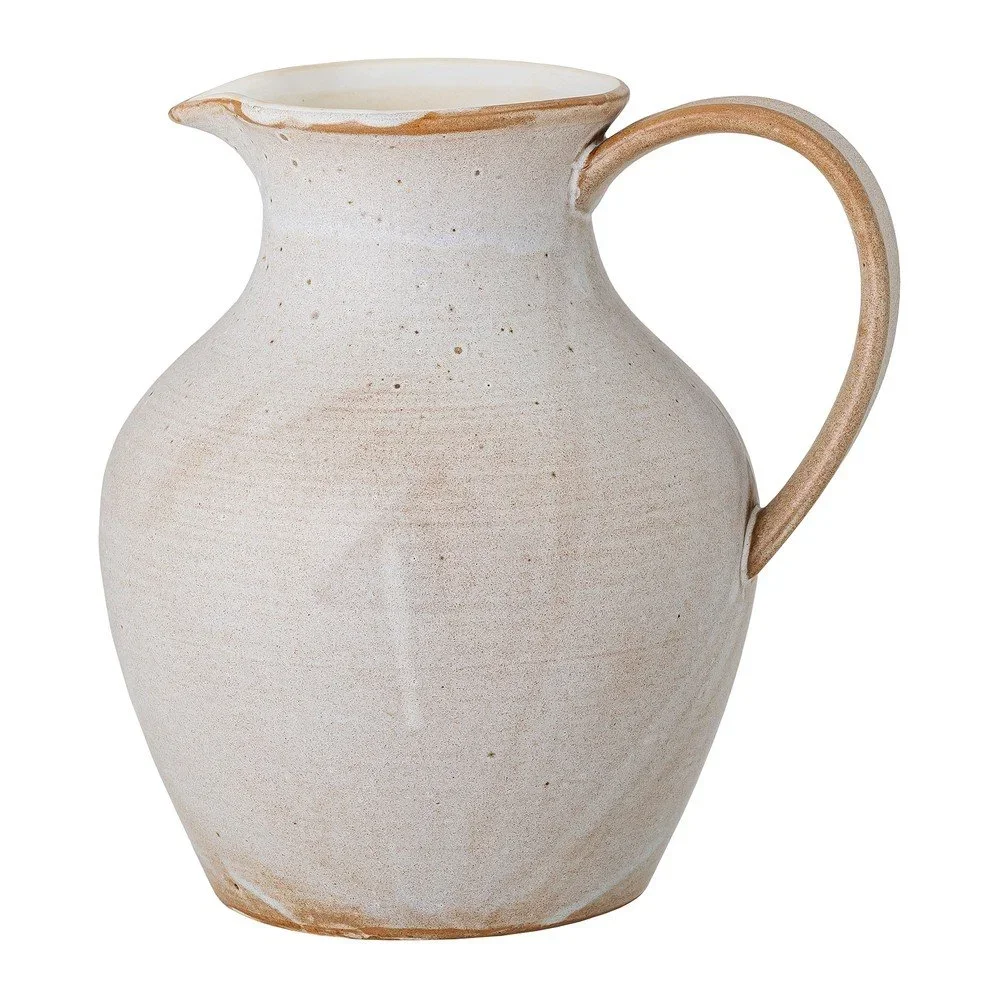 Béžový kameninový džbán Bloomingville Lavra, 1,8 l v:1414725