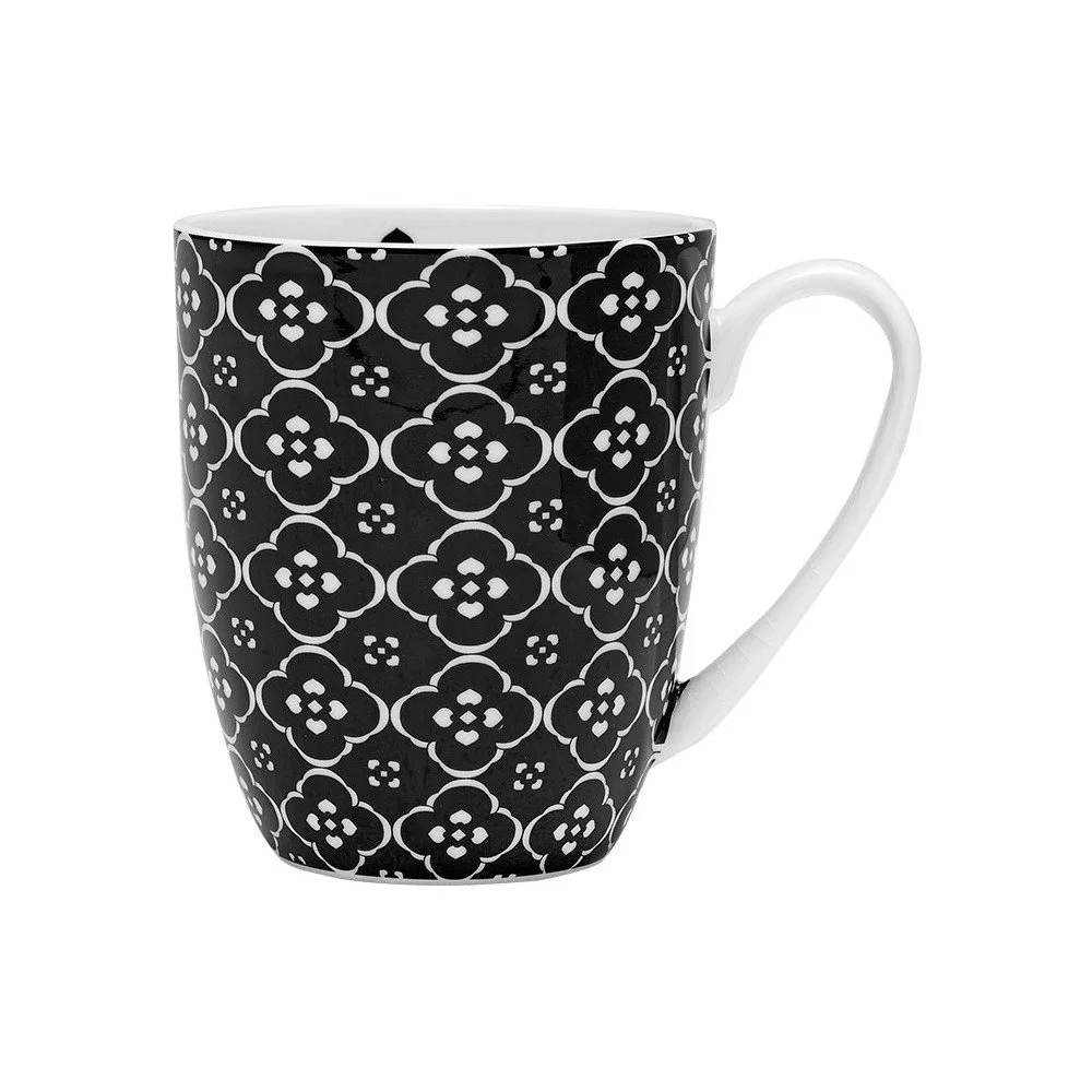 Hrnek z kostního porcelánu Ashdene Amelia Geometric Floral, 350 ml v:1069074