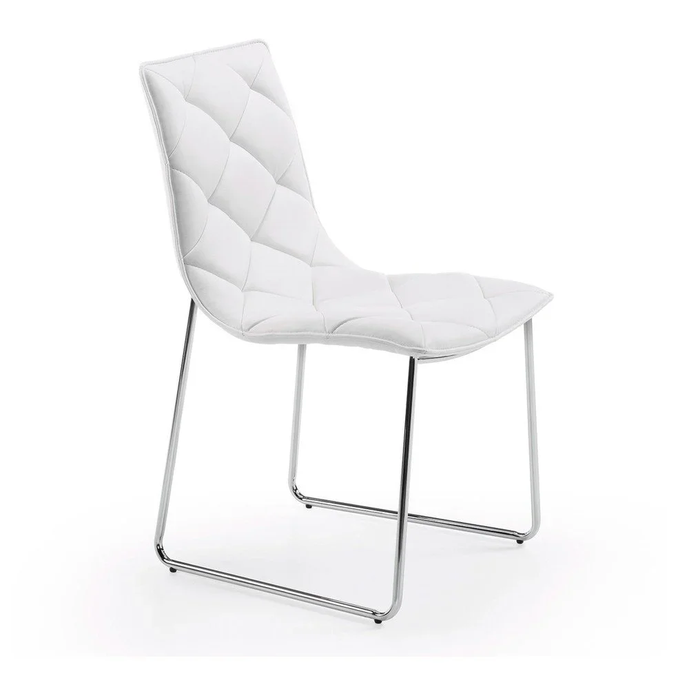 Bílá židle La Forma Baxter v:778466