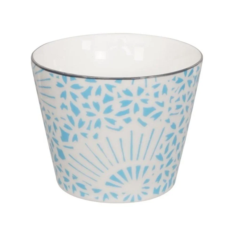 Tyrkysovo-bílý porcelánový hrnek Tokyo Design Studio Shiki, 180 ml v:932616