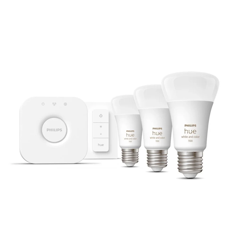 Smart startovací balíček 5 ks E27, 11 W White and color ambiance – Philips Hue v:1680402