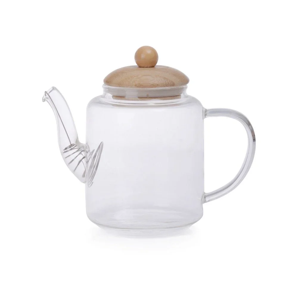 Skleněná konvice na čaj s bambusovým víkem Georgios, 600 ml v:1268470