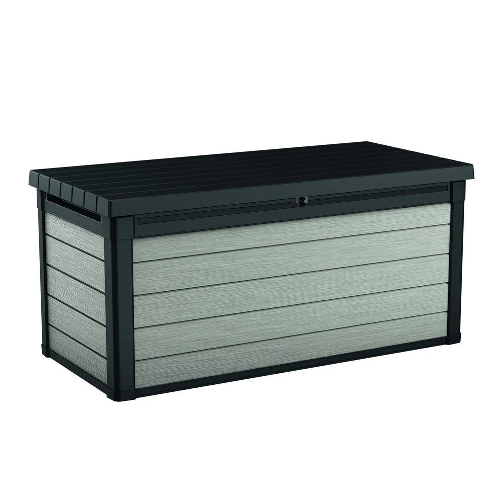 Hnědo-šedý zahradní úložný box Keter, 73 x 70 cm v:1371691