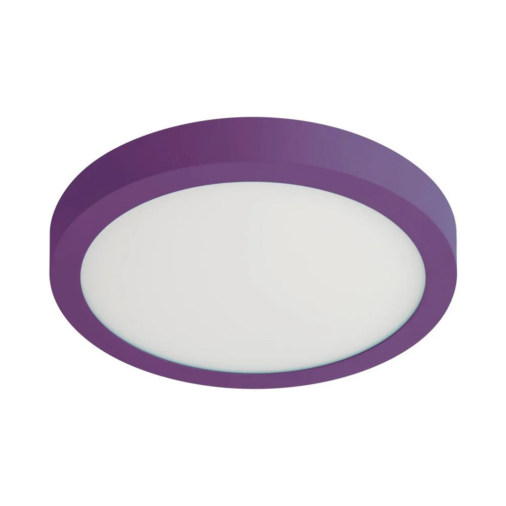 Fialové stropní svítidlo SULION Gummy, ⌀ 30 cm v:1162794