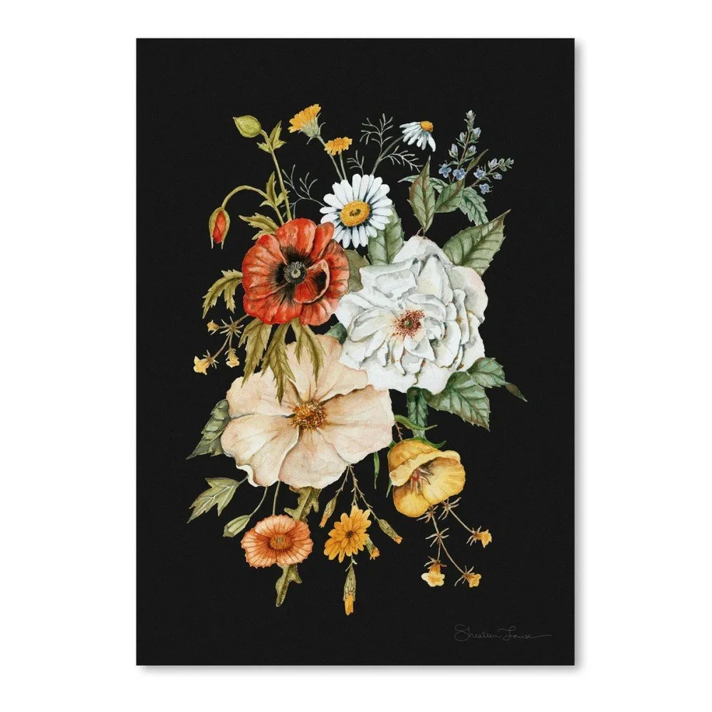 Plakát Americanflat Wildflower Bouquet by Shealeen Louise, 30 x 42 cm v:1120614