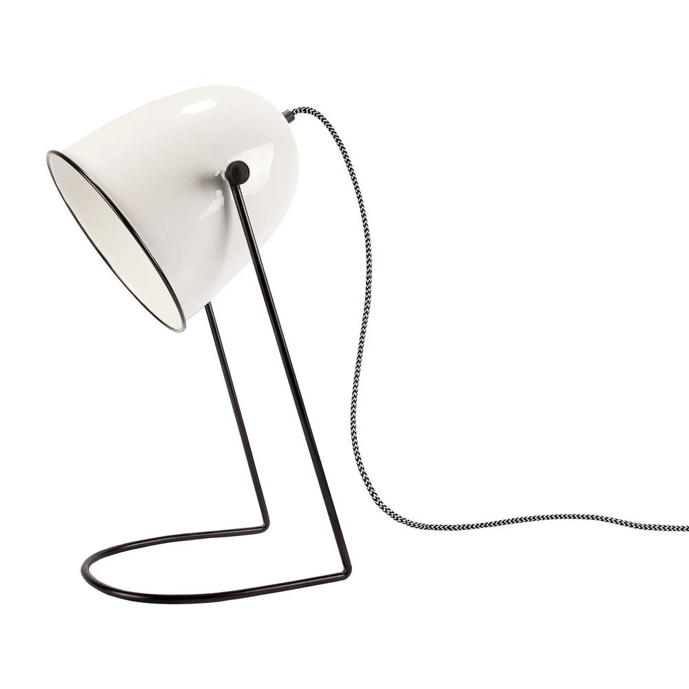Stolní lampa s bílým stínítkem HF Living Lecturn v:758238