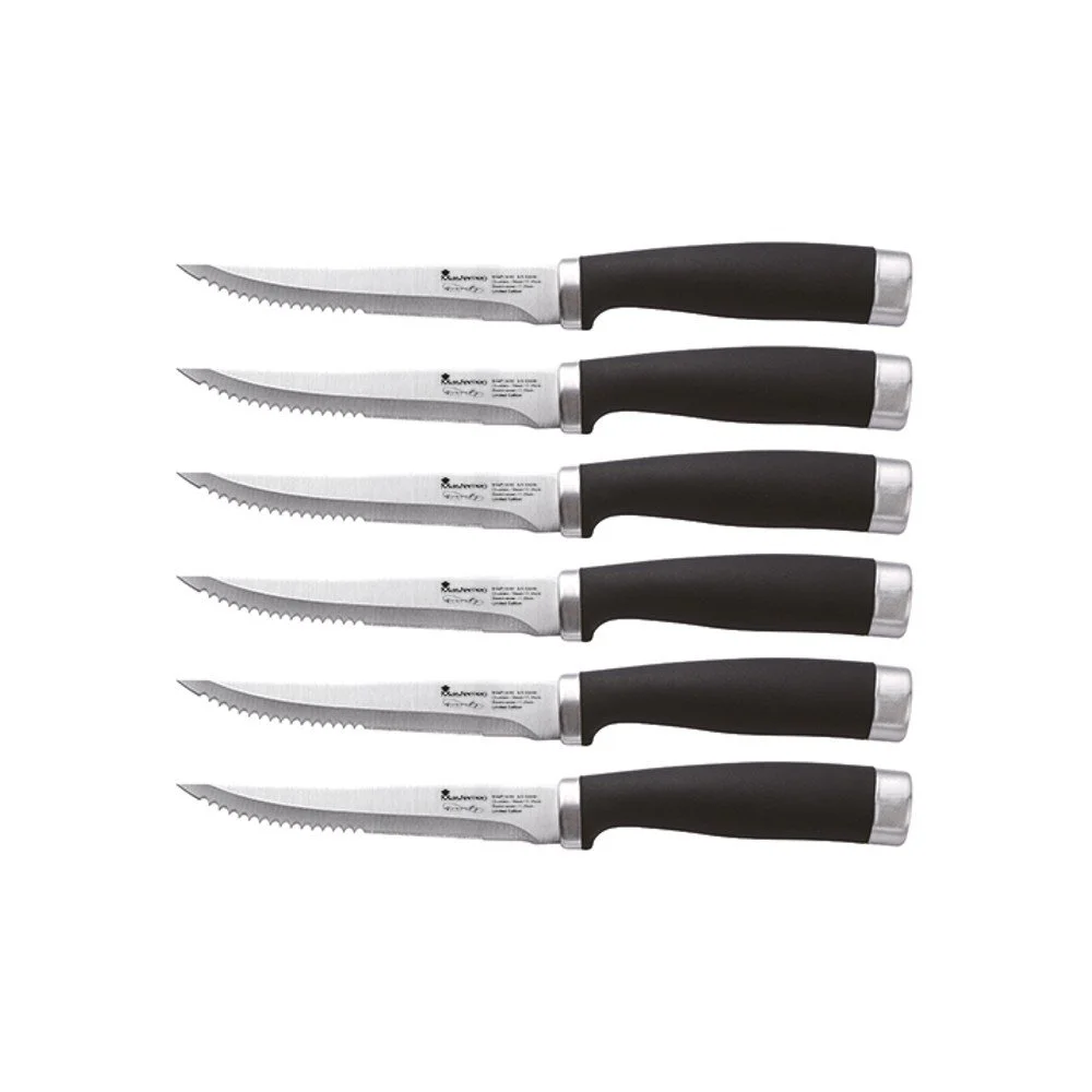 Sada 6 steakových nožů z nerezové oceli Bergner Gravity v:986416