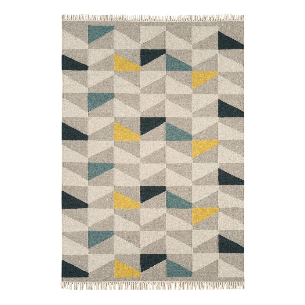 Koberec Asiatic Carpets Geo Mustard, 160 x 230 cm v:1334810