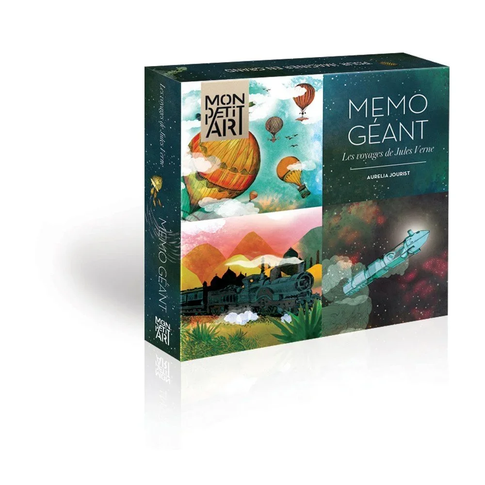 Paměťová hra Mon Petit Art Les Voyages de Jules Verne v:808104