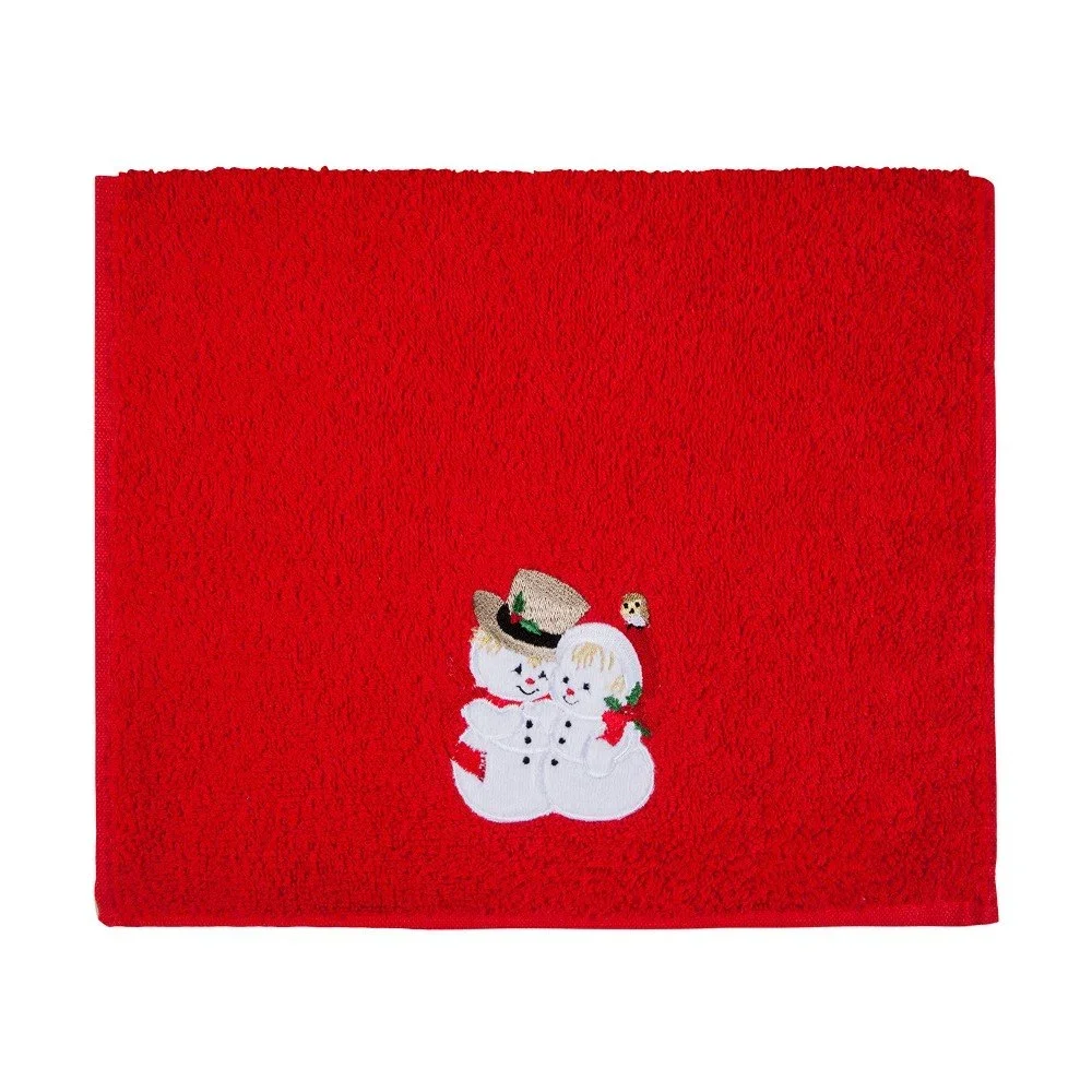 Osuška Christmas Snowman Red, 30 x 50 cm v:942340