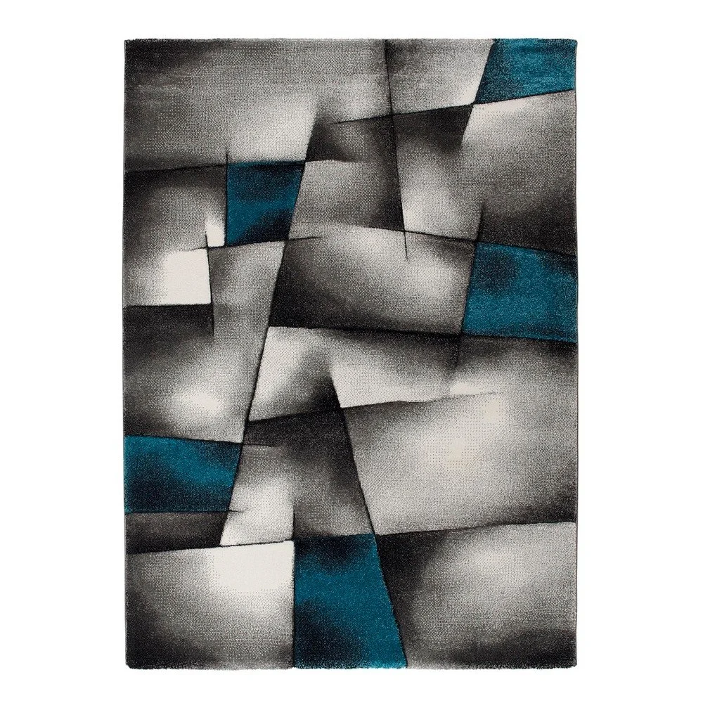 Modro-šedý koberec Universal Malmo, 60 x 120 cm v:778204
