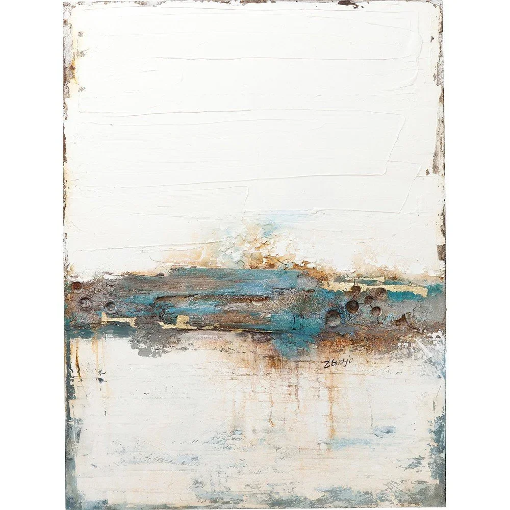 Obraz olejomalba Kare Design Stroke One, 120 x 90 cm v:1320854