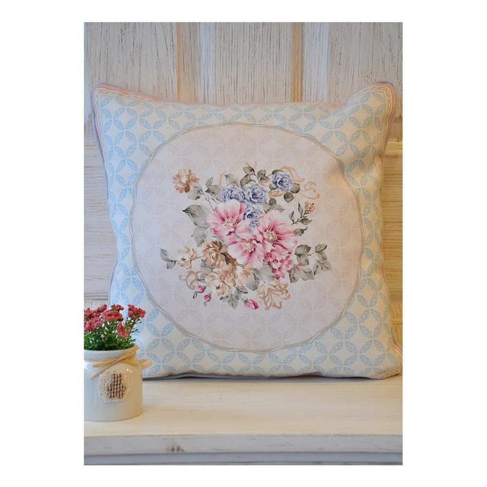 Polštář The Mia Shabby Rose Fleur, 40 x 40 cm v:815514