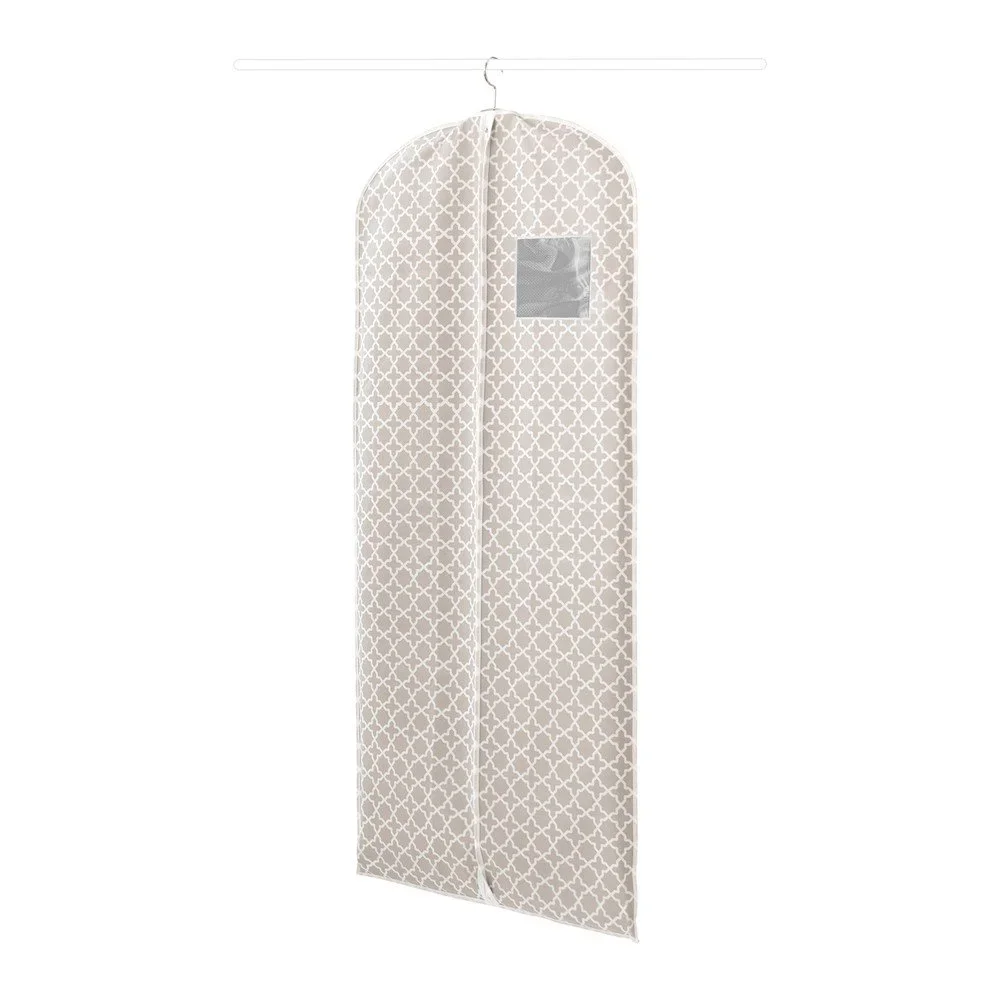 Béžový závěsný vak na šaty Compactor, výška 137 cm v:776536