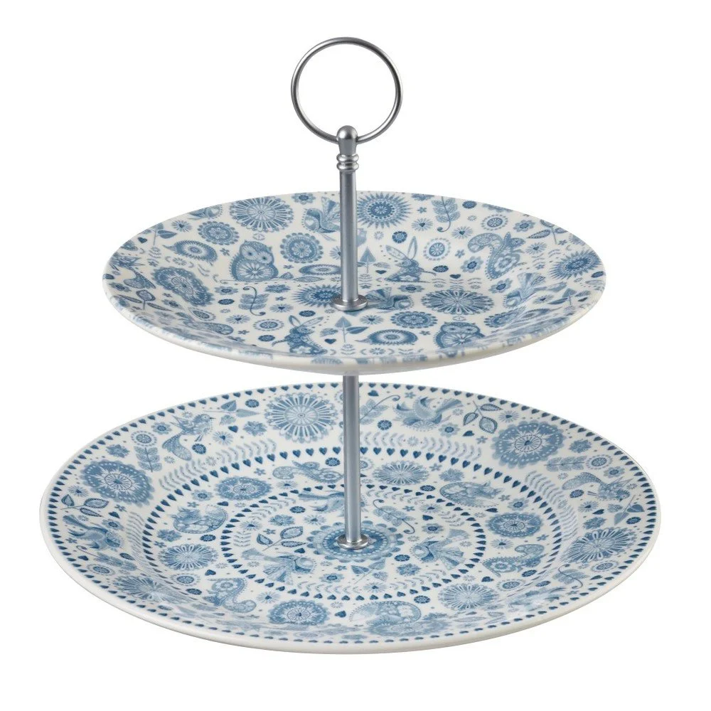 Dvoupatrový etažér Churchill Penzance, 26 cm v:690902