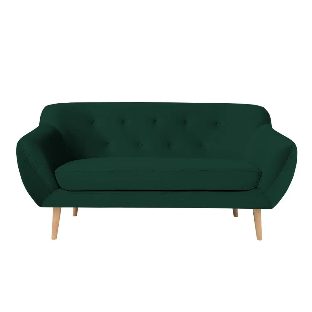 Zelená dvoumístná pohovka Mazzini Sofas Amelie v:983820