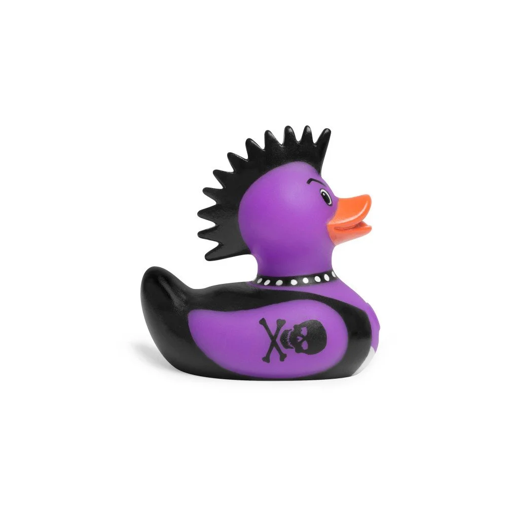 Kachnička do vany Bud Ducks Mini Punk Rocker Purple v:829230