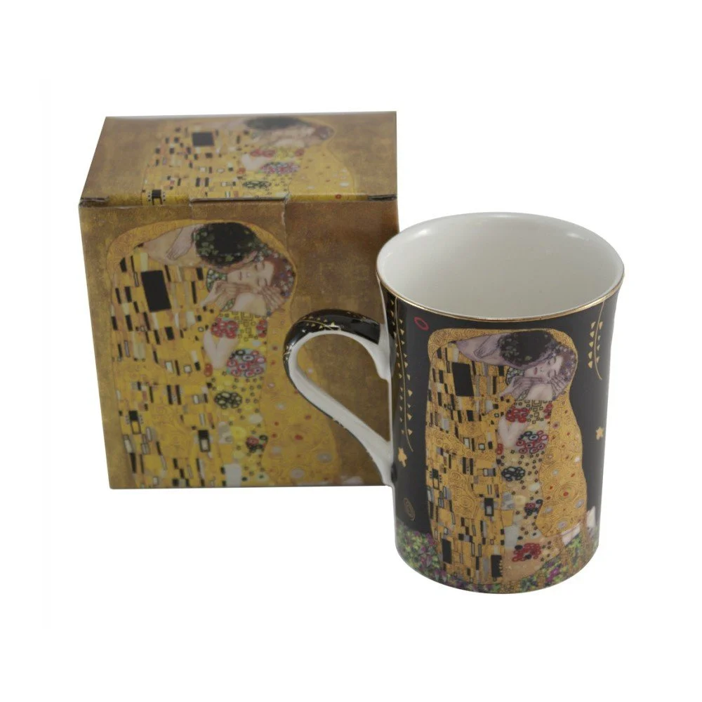 Porcelánový hrnek HOME ELEMENTS Klimt Nuit, 300 ml v:1289438