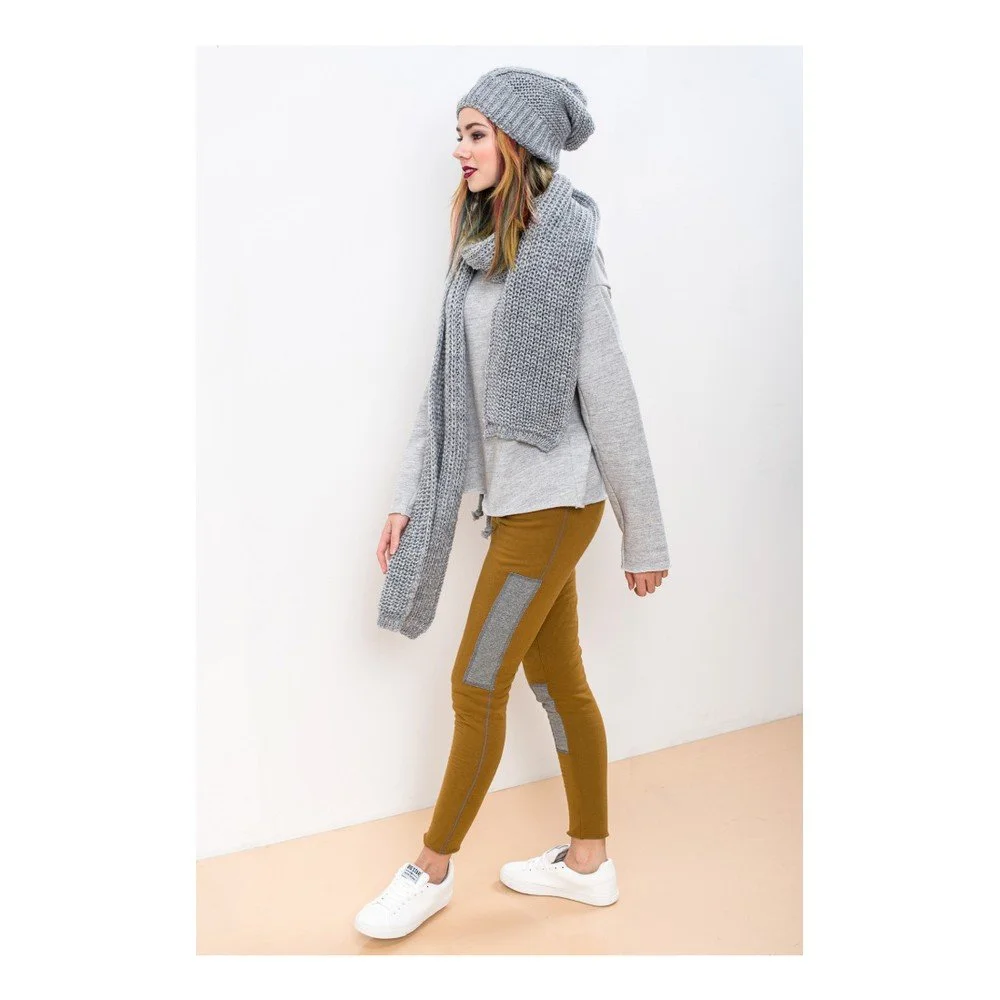 Hnědé legíny Lull Loungewear Hunter, vel. L v:990376