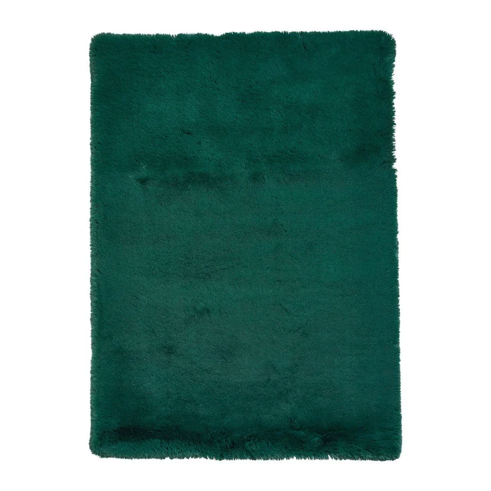 Smaragdově zelený koberec Think Rugs Super Teddy, 80 x 150 cm v:1414323