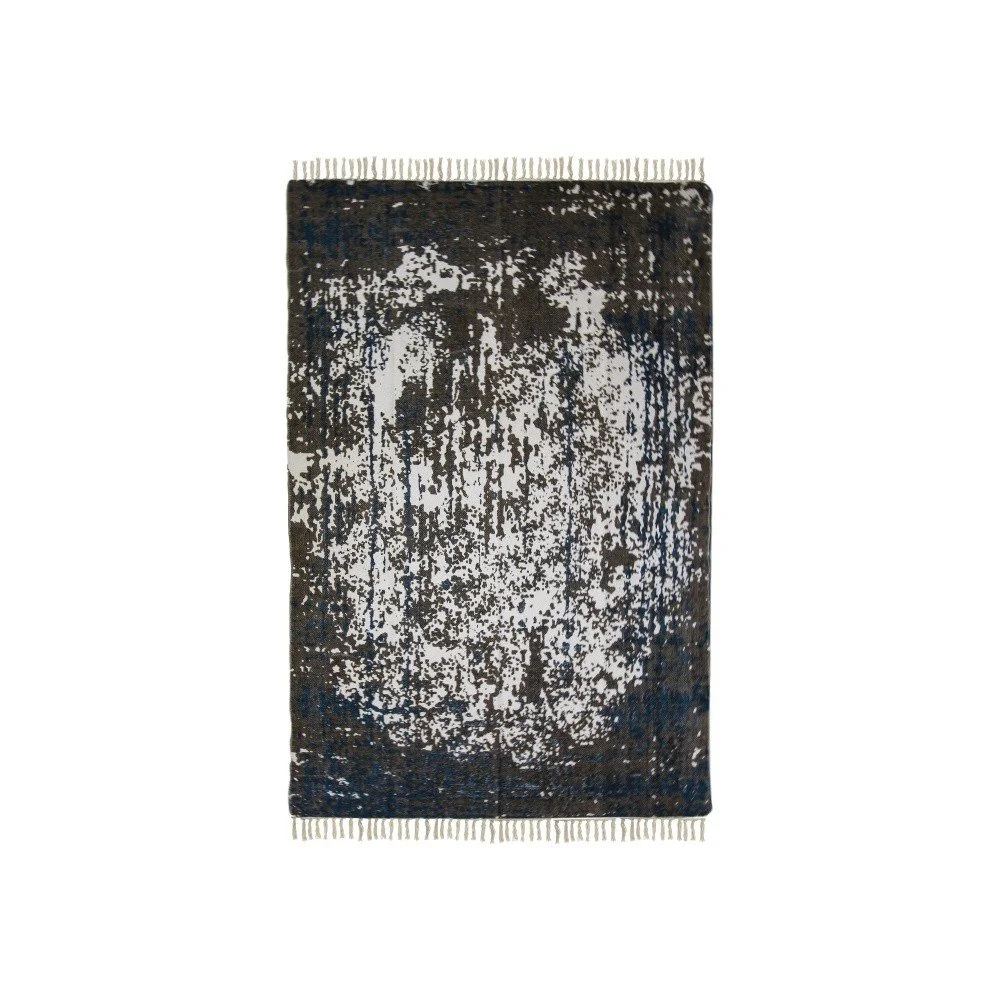 Modro-béžový bavlněný koberec HSM collection Colorful Living Crisso, 160 x 230 cm v:1286582