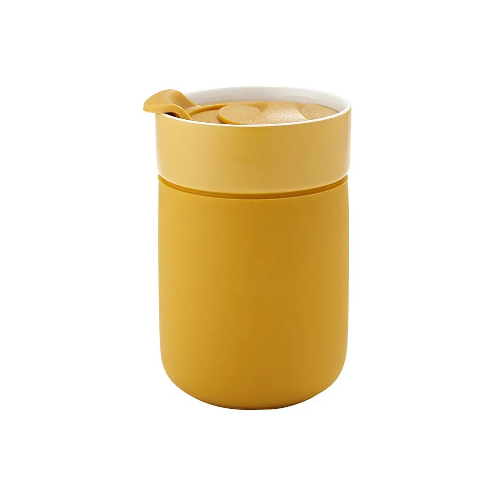 Cestovní hrnek v hořčicové barvě 260 ml Eco – Ladelle v:1393853