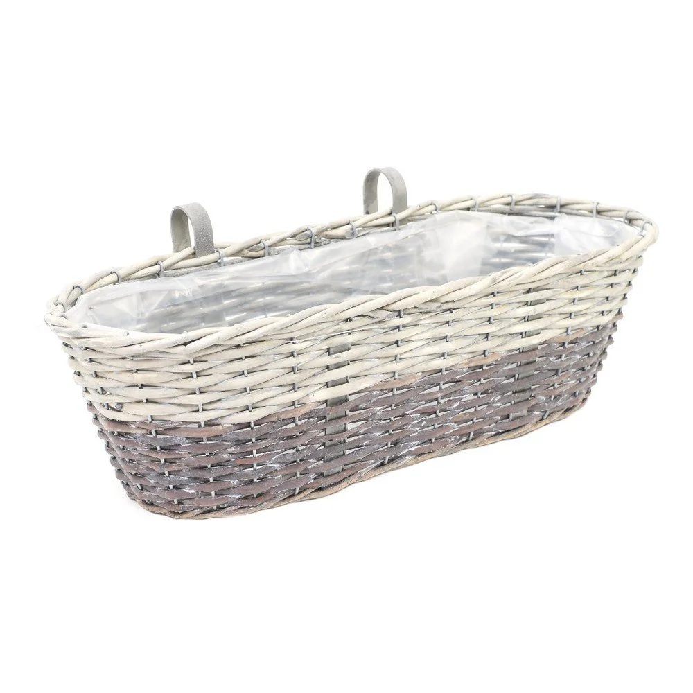 Balkonový proutěný koš na osázení Ego Dekor, délka 54 cm v:798570