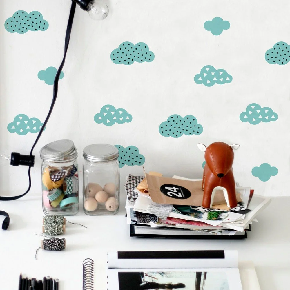 Vinylová samolepka na stěnu Little Nice Things Playroom Clouds v:935732