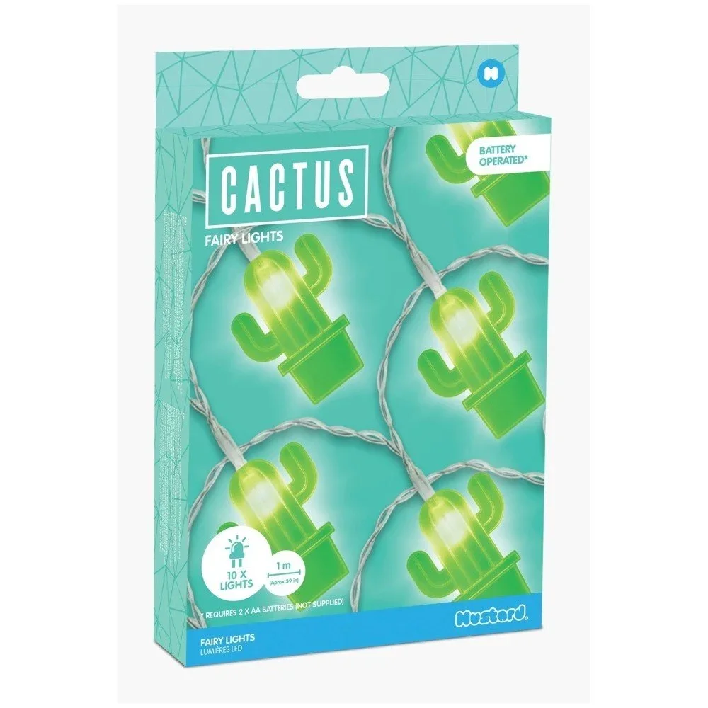 Světelný řetěz s 10 světýlky Just Mustard Cactus v:1103376