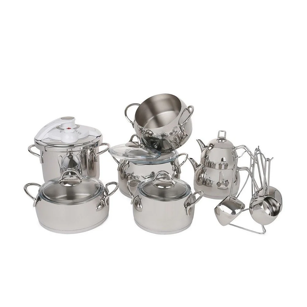 Set 18 kuchyňského nádobí z oceli Tony v:1268570