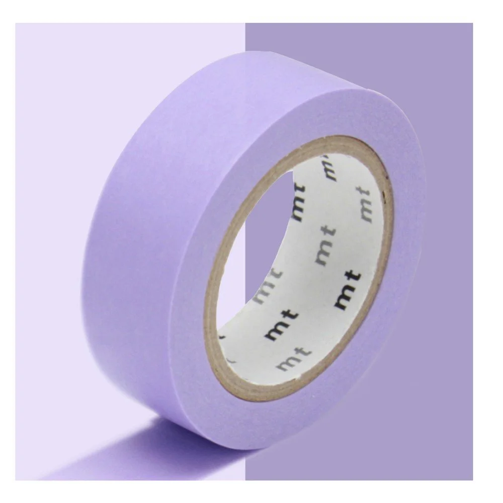 Fialová washi páska MT Masking Tape Uni v:843524
