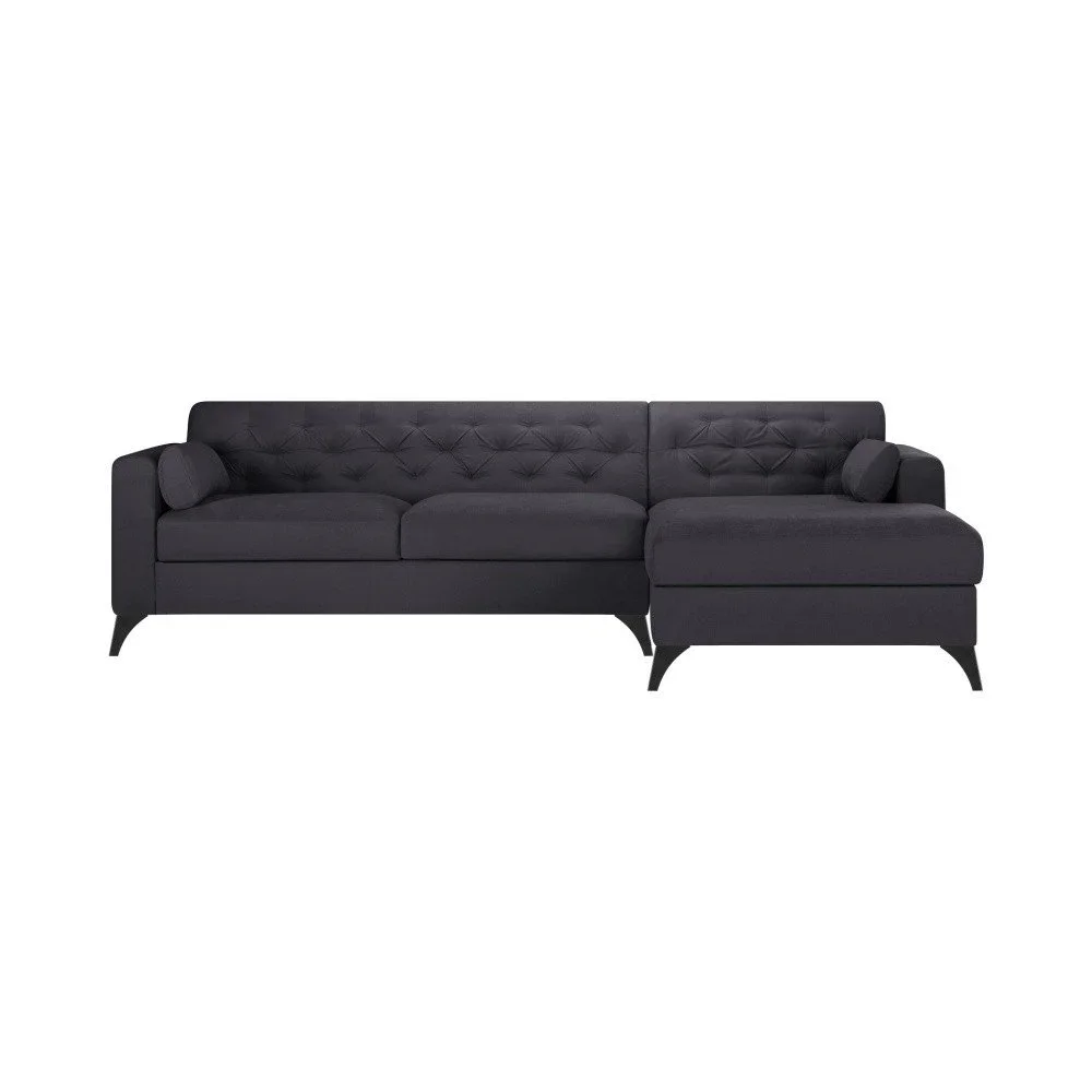 Šedá rohová pohovka Guy Laroche Home Vanity, pravý roh v:824178