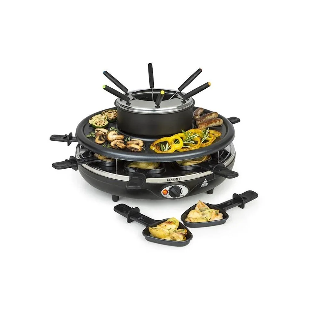 Elektrický gril na raclette a fondue Klarstein Fonduelette v:1408373