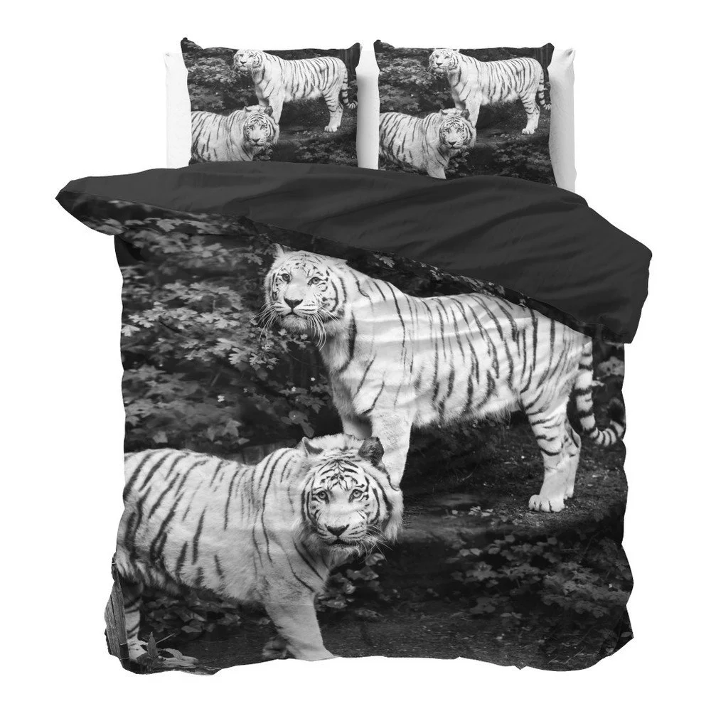 Povlečení z mikroperkálu na dvoulůžko Sleeptime Tigers, 200 x 220 cm v:938556