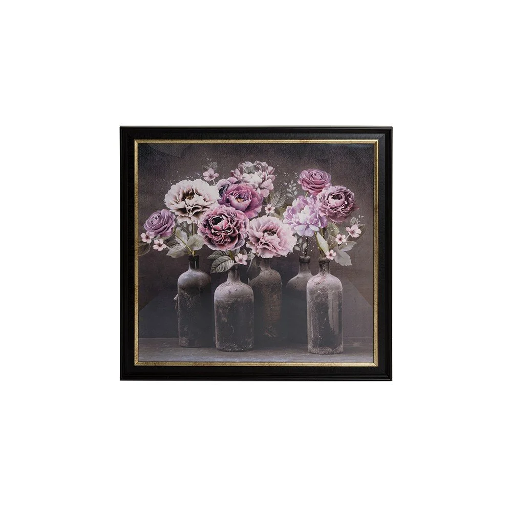 Obraz v rámu Graham & Brown Bloom Floral, 80 x 80 cm v:745020