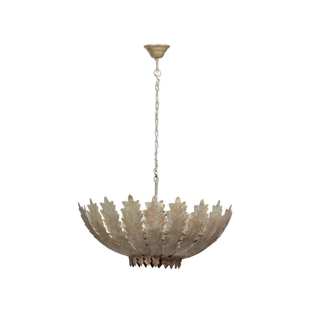 Hnědé závěsné svítidlo Vivorum Laurel, ⌀ 48 cm v:801390