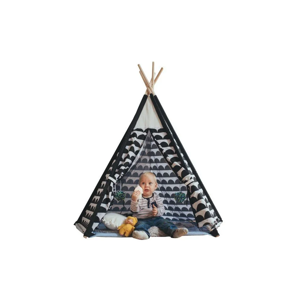 Chlapecké pětiúhelníkové teepee Vigvam Half Moon v:707982 Chlapecké pětiúhelníkové teepee Vigvam Half Moon v:707982