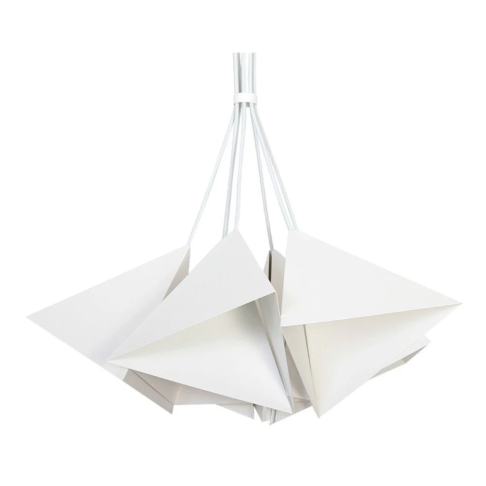 Bílé závěsné svítidlo Evergreen House Suspension v:980242