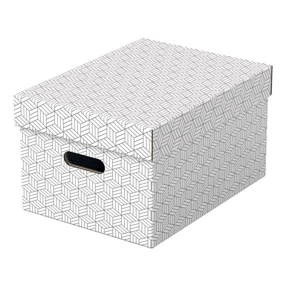 Sada 3 bílých úložných boxů Esselte Home, 26,5 x 36,5 cm v:1392973