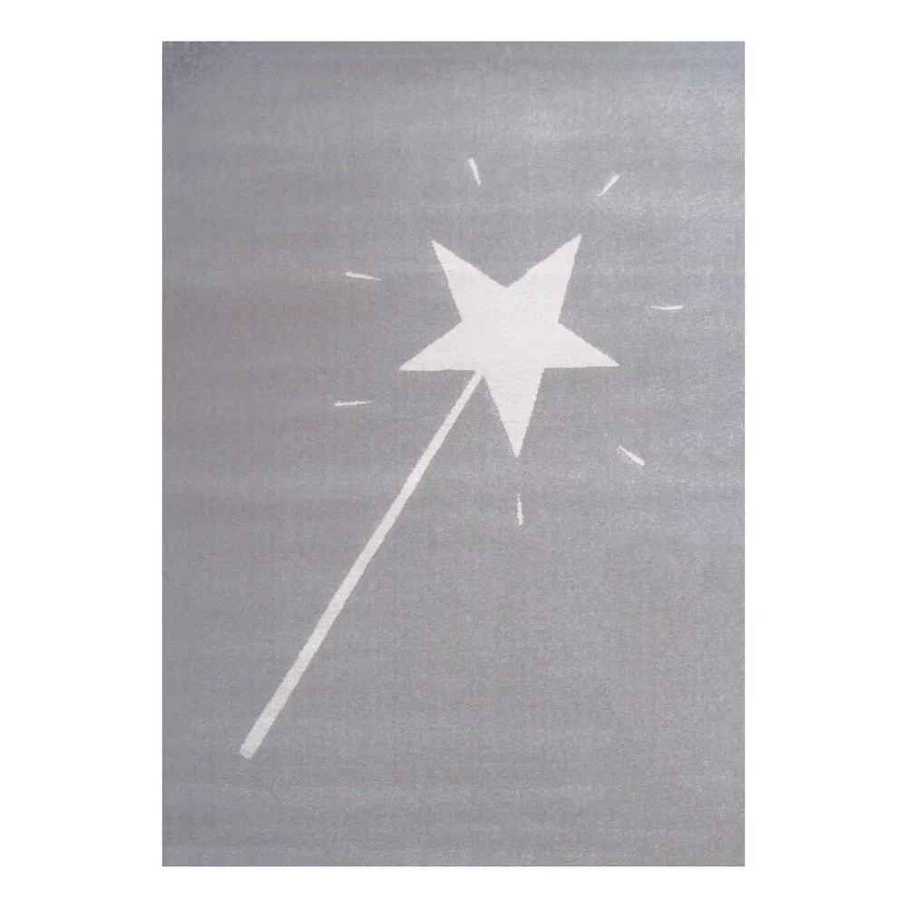 Šedý koberec Art For Kids Magic Wand, 120 x 170 cm v:826010