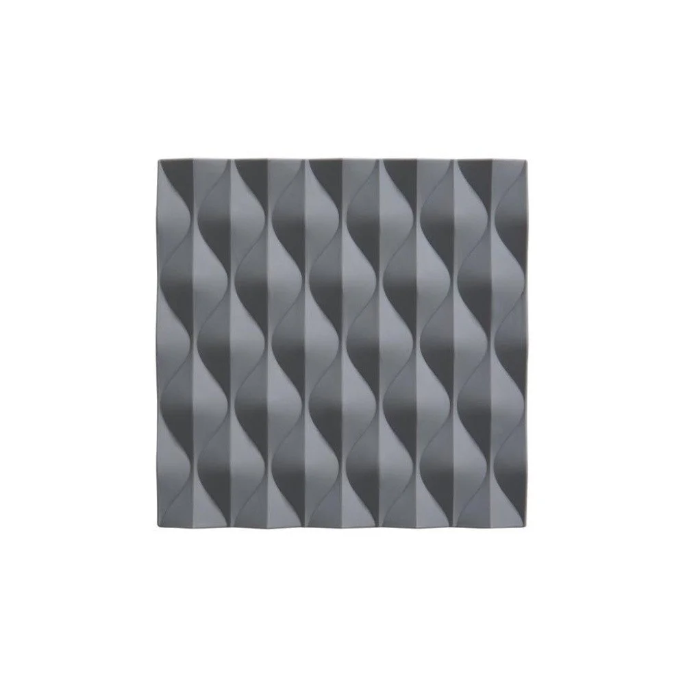 Šedá silikonová podložka pod horké nádoby Zone Origami Wave v:1287820