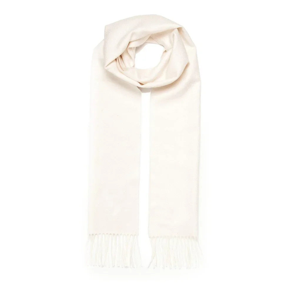 Krémová kašmírová šála Silk and Cashmere Insec v:731588