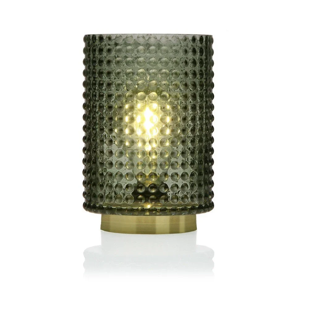 Zelená skleněná olejová LED lampa Versa Relax, ⌀ 12 cm v:1244448