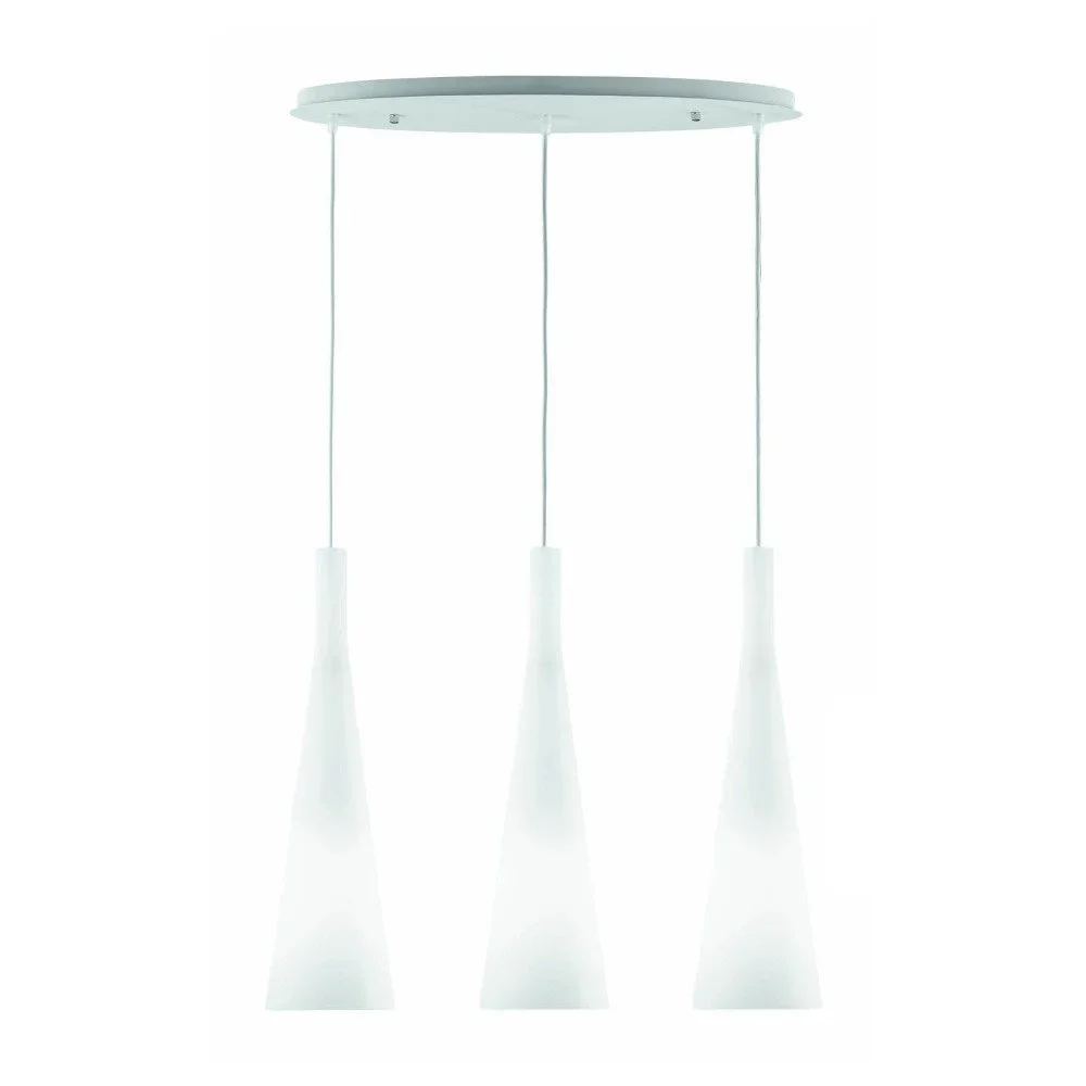 Bílé závěsné svítidlo Evergreen Lights Lauren v:883320 Bílé závěsné svítidlo Evergreen Lights Lauren v:883320