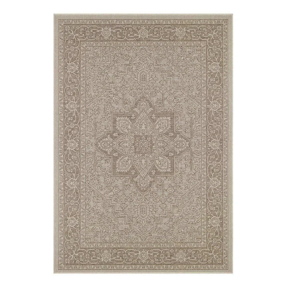 Hnědo-béžový venkovní koberec NORTHRUGS Anjara, 200 x 290 cm v:1337449